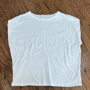 Nuuds Soft Cotton Muscle Tee in White